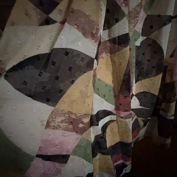 Torrid Multicolor Ruffle Trim Blouse - Picture 8 of 8